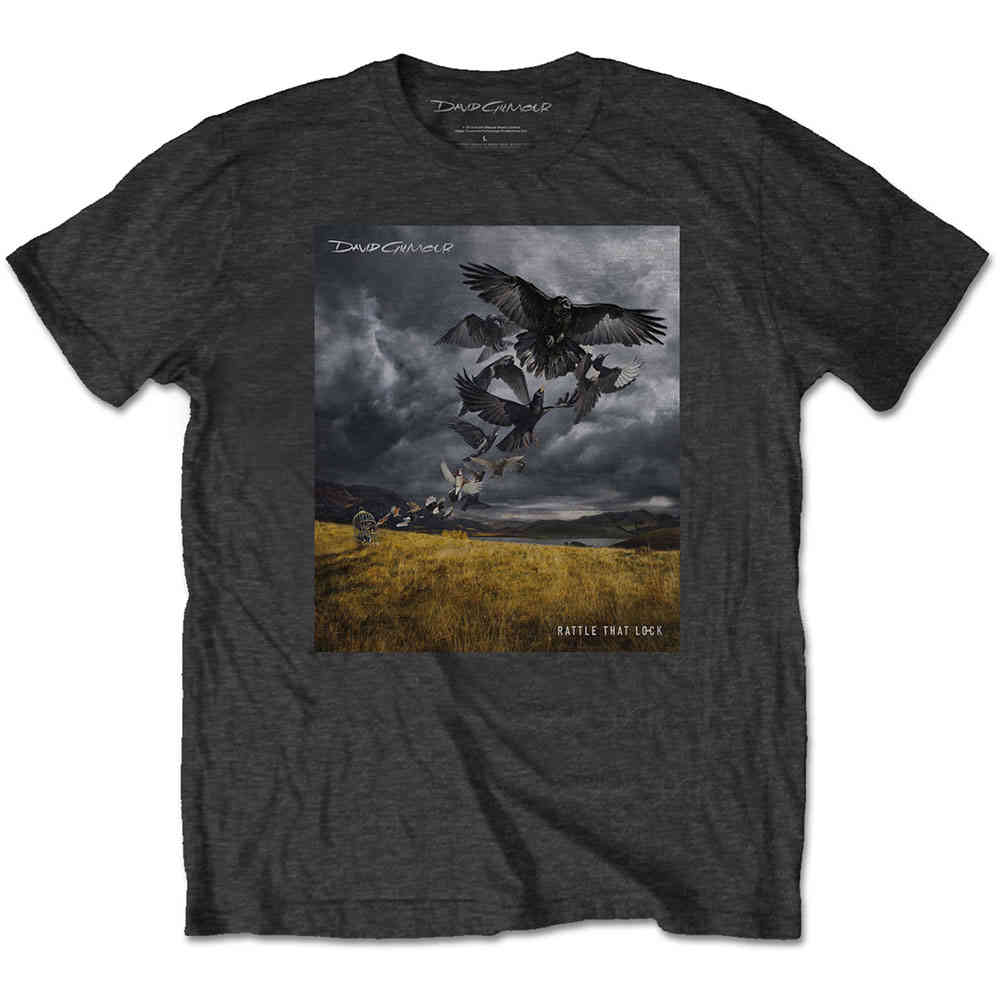 David Gilmour - Rattle That Lock Herren TShirt - Grau